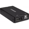 INTER-TECH KT-150H KVM saskarnes adapteris RJ-45 (resursdators) uz HDMI izeju, vadu, maks. 1980×1080, metāla, melns