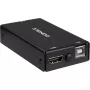 INTER-TECH KT-150H KVM saskarnes adapteris RJ-45 (resursdators) uz HDMI izeju, vadu, maks. 1980×1080, metāla, melns