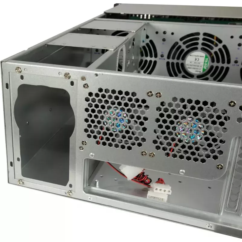 HDD korpuss Inter-Tech 4U-4724 Pelēks 2.5/3.5 collas