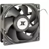 Ventilatoru komplekts Inter-Tech 88887368 datora dzesēšanas sistēmai 12 cm melns, 3 gab.