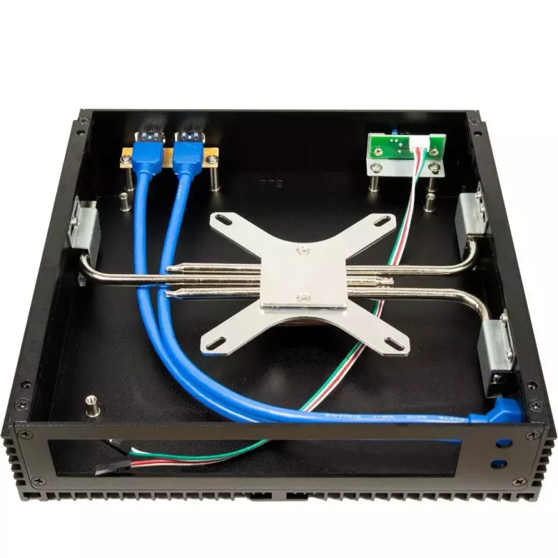 PC korpuss Inter-Tech IP-40 Small Form Factor melns