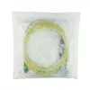 BlueOptics InfiniBand optiskās šķiedras kabelis 5 m MTP 4x LC zaļš