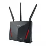 Galda bezvadu maršrutētājs ASUS RT-AC2900, divjoslu 2,4/5 GHz, Wi‑Fi 5 (802.11ac), 2917 Mb/s, Gigabit Ethernet, 4 LAN pieslēgvietas, USB, 4 antenas