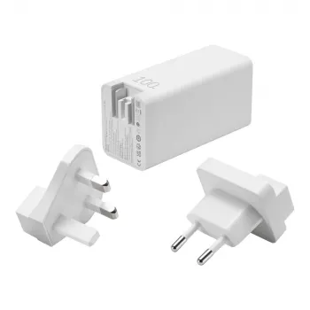 Strāvas adapteris ASUS 90XB07IN-BPW010 100 W iekštelpu balts USB Type-A Type-C