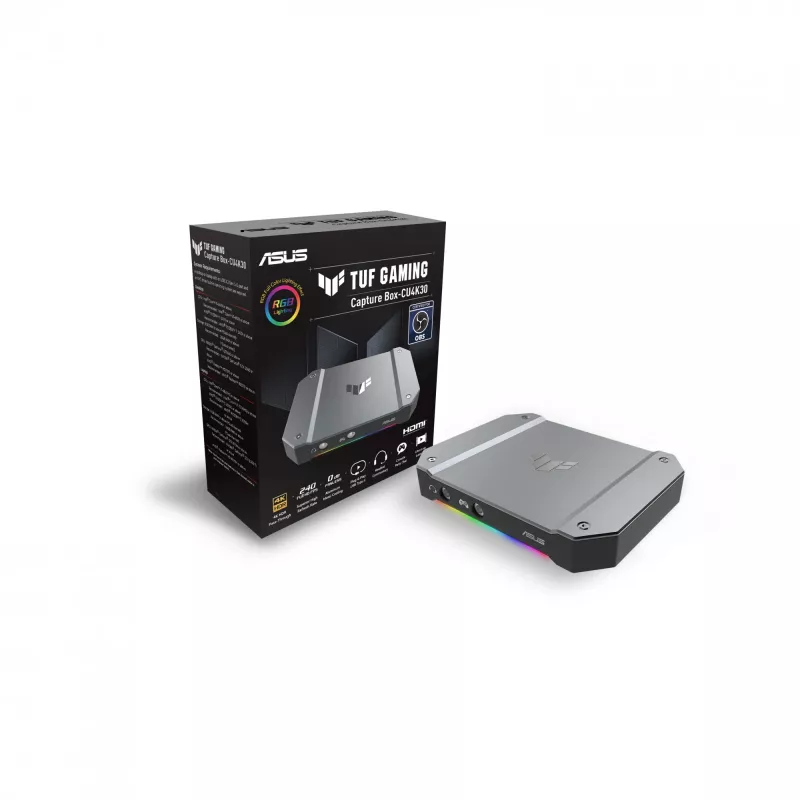 ASUS TUF GAMING CAPTURE BOX-CU4K30 video tveršanas ierīce USB 3.2 Gen 1 (3.1 Gen 1)