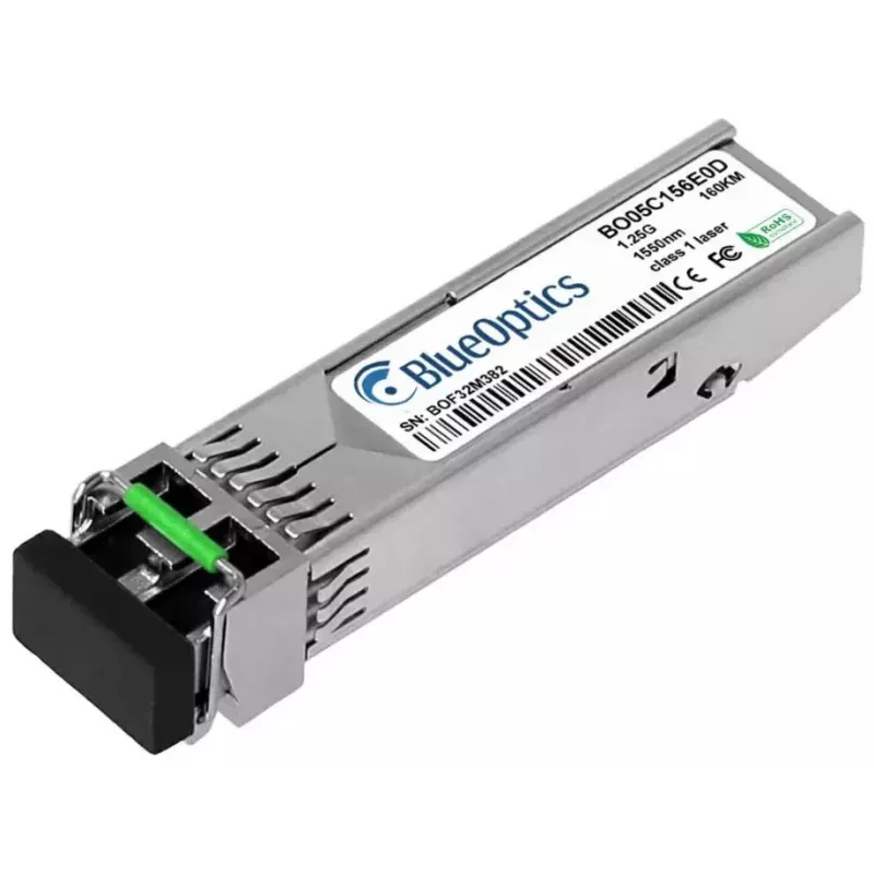 SFP raidītājuztvērēja modulis BlueOptics 942 119-001-BO 1250 Mbit/s Sudrabs