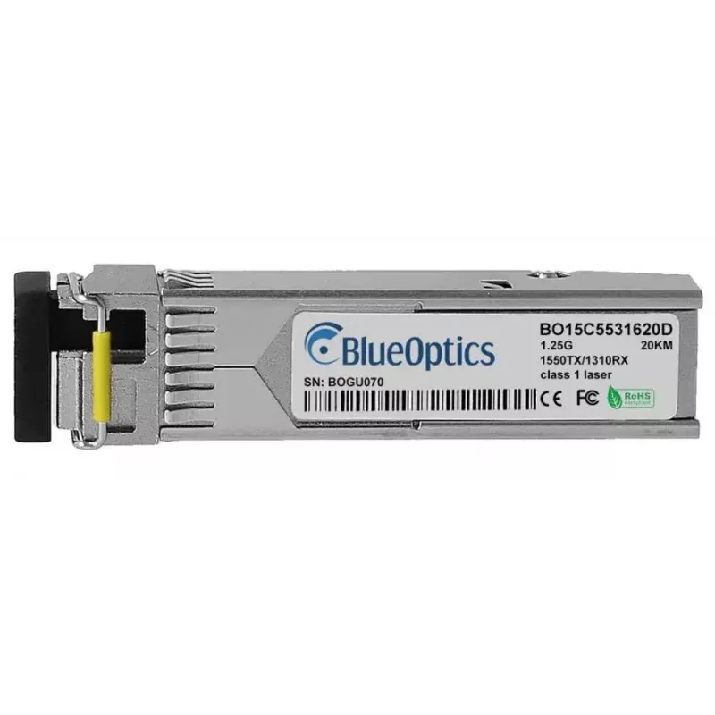 SFP raidītājuztvērēja modulis BlueOptics 942 207-002-BO 1250 Mbit/s Šķiedru optika