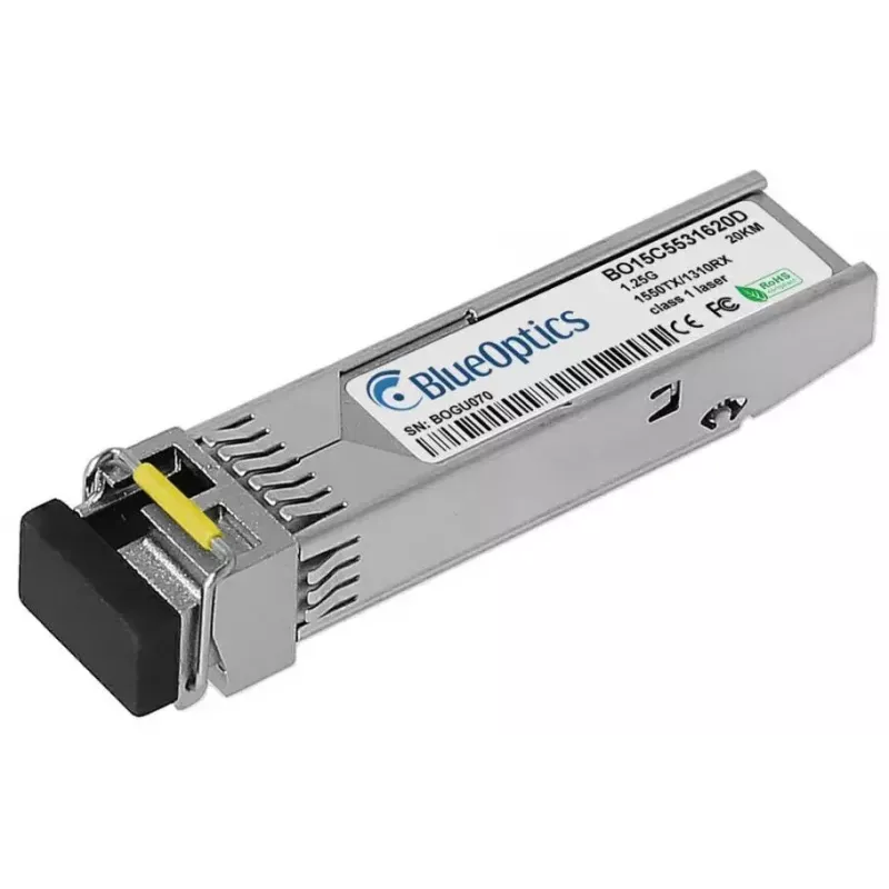 SFP raidītājuztvērēja modulis BlueOptics 942 207-002-BO 1250 Mbit/s Šķiedru optika