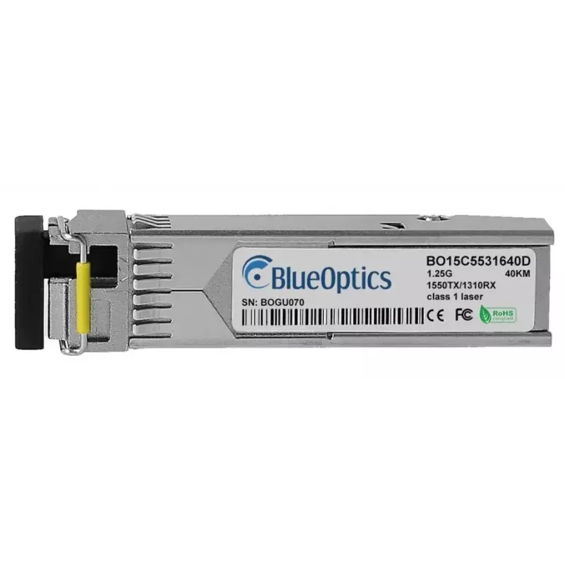 SFP raidītājuztvērēja modulis BlueOptics 942 209-002-BO 1250 Mbit/s optiskā šķiedra
