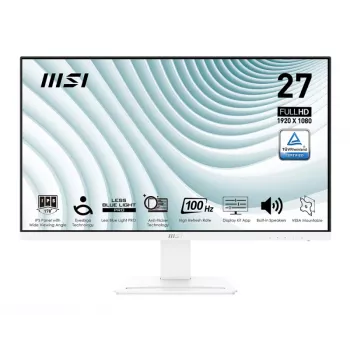 MSI Pro MP273AWDE datora monitors 68,6 cm (27 colli) 1920 x 1080 pikseļi Full HD LCD Balts