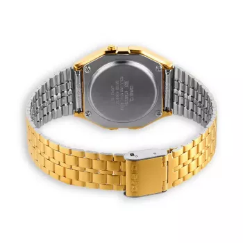 Rokas pulkstenis Casio A159WGEA-1EF zelta sudraba