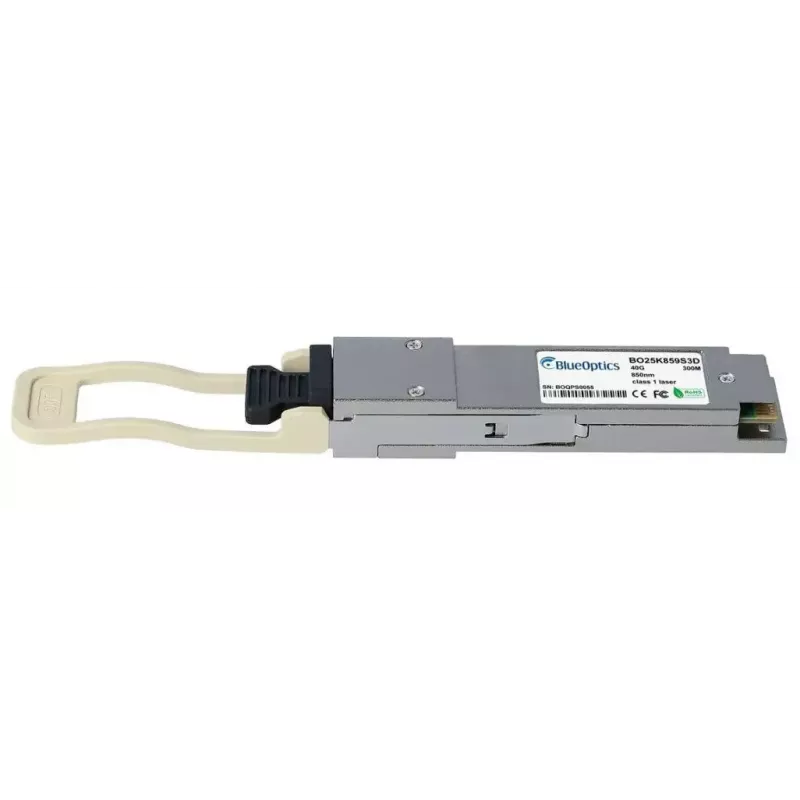 Optisko šķiedru raiduztvērēja modulis BlueOptics AA1404006-E6-BO 40000 Mbit/s QSFP