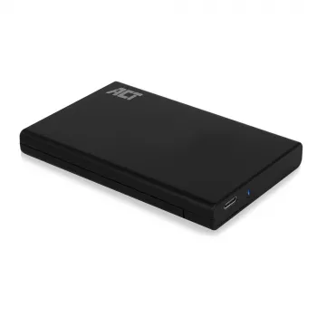 HDD/SSD korpuss ACT AC1225 2,5 collu SATA USB-C 3.2 Gen2 Melns