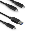 HDD/SSD korpuss ACT AC1225 2,5 collu SATA USB-C 3.2 Gen2 Melns