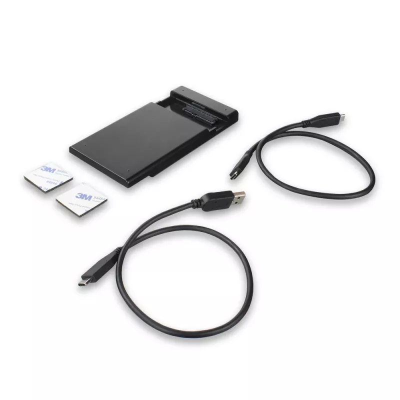 HDD/SSD korpuss ACT AC1225 2,5 collu SATA USB-C 3.2 Gen2 Melns