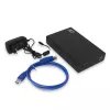 HDD/SSD korpuss ACT AC1405 3.5 collu SATA USB 3.2 Gen1 Melns
