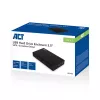 HDD/SSD korpuss ACT AC1405 3.5 collu SATA USB 3.2 Gen1 Melns