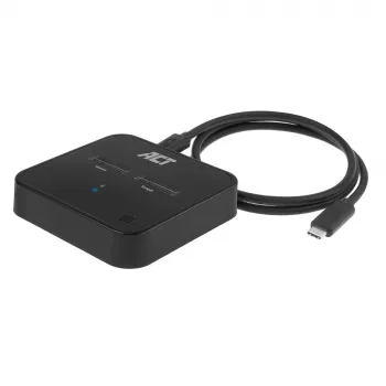 ACT M.2 NVMe/PCIe Dual SSD dokstacijas klonēšanas stacija, USB-C 3.2 Gen2