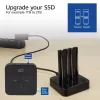 ACT M.2 NVMe/PCIe Dual SSD dokstacijas klonēšanas stacija, USB-C 3.2 Gen2