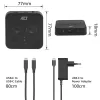 ACT M.2 NVMe/PCIe Dual SSD dokstacijas klonēšanas stacija, USB-C 3.2 Gen2
