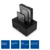 ACT 2,5 collu un 3,5 collu SATA divu HDD/SSD dokstacija, USB 3.2 Gen1