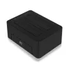 ACT 2,5 collu un 3,5 collu SATA divu HDD/SSD dokstacija, USB 3.2 Gen1