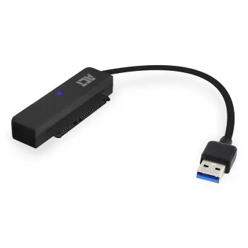 ACT USB adaptera kabelis uz 2,5 collu SATA HDD/SSD AC1510 0,15 m melns