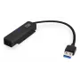 ACT USB adaptera kabelis uz 2,5 collu SATA HDD/SSD AC1510 0,15 m melns