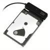ACT USB adaptera kabelis uz 2,5 collu SATA HDD/SSD AC1510 0,15 m melns