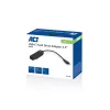 ACT USB-C adaptera kabelis 2,5 collu SATA HDD/SSD AC1525 0,15 m melns