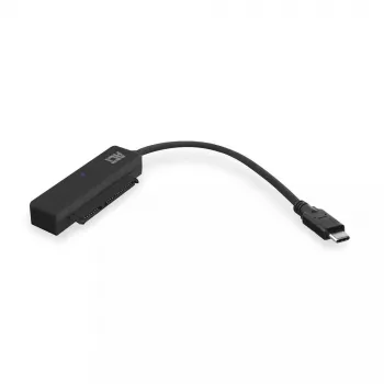 ACT USB-C adaptera kabelis 2,5 collu SATA HDD/SSD AC1525 0,15 m melns