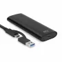 SSD korpuss ACT AC1615 USB-C M.2 NVMe PCIe 10 Gbit/s Melns