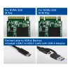 SSD korpuss ACT AC1615 USB-C M.2 NVMe PCIe 10 Gbit/s Melns