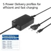 ACT USB-C klēpjdatora lādētājs ar Power Delivery profiliem 65W