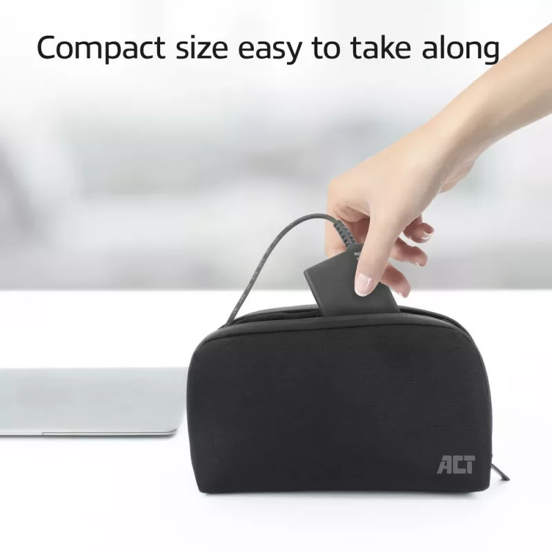 ACT USB-C klēpjdatora lādētājs ar Power Delivery profiliem 65W