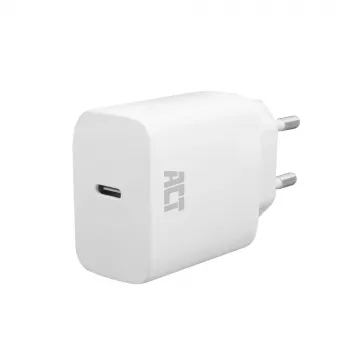 USB-C lādētājs ACT 35W Power Delivery PPS GaNFast universāls
