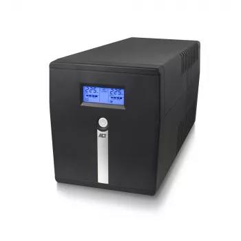 ACT Line Interactive UPS 1000VA - 600W ar AVR, LCD displeju