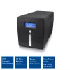 ACT Line Interactive UPS 1000VA - 600W ar AVR, LCD displeju
