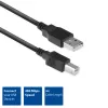 ACT USB 2.0 savienojuma kabelis A spraudnis - B spraudnis 3 metri
