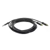 Audio kabelis ACT AC3605 1,5 m 3,5 mm uz 2 x RCA melns