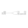 Audio kabelis ACT AC3605 1,5 m 3,5 mm uz 2 x RCA melns
