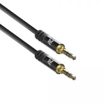 ACT 1,5 m augstas kvalitātes stereo audio savienojuma kabelis 3,5 mm ligzda tēviņš – tēviņš