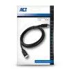 ACT 2 m DisplayPort 1.4 8K savienojuma kabelis vīrietis–vīrietis
