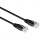 ACT Black 2.0 metru U/UTP CAT6 savienojuma kabelis ar RJ45 savienotājiem