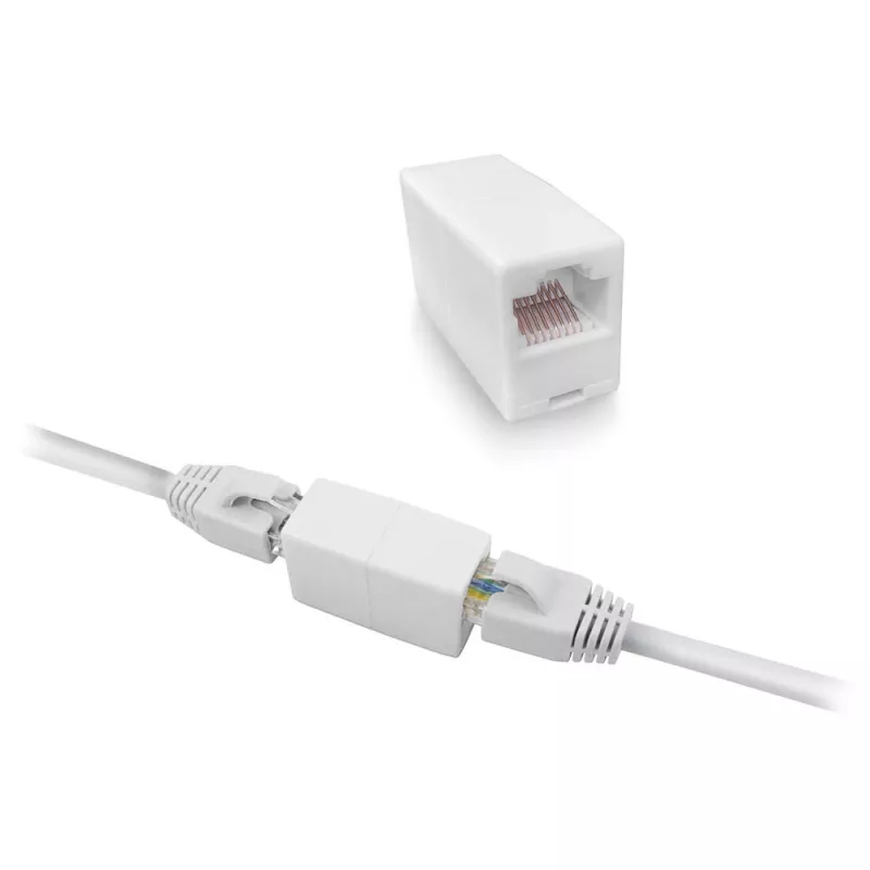 Modulārais savienotājs RJ-45 ACT AC4105 Balts Savienotājs 1 RJ-45 Savienotājs 2 RJ-45