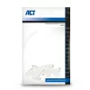 ACT UTP kabeļa apavi, RJ45, Kabeļa apavs, Pelēks, RJ45, 10 gab.