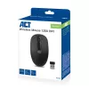ACT bezvadu pele 1200 DPI, piemērota abām rokām, RF bezvadu, 1200 DPI, melna