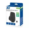ACT bezvadu vairāku savienojumu pele Bluetooth vai USB-A uztvērējs, 2400 DPI ar klusām pogām, videi draudzīga