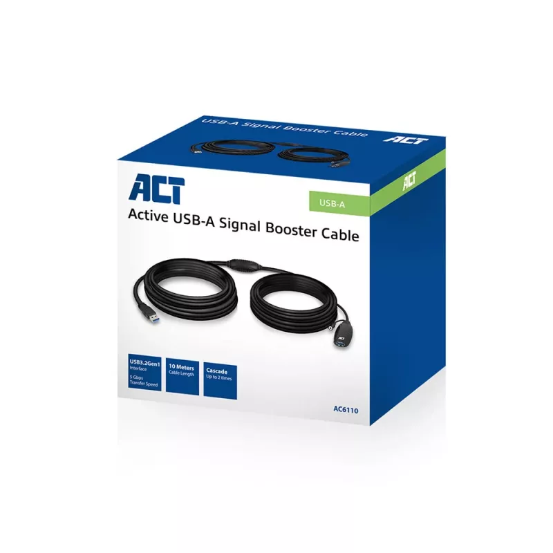USB pastiprinātājs ACT AC6110 10 metri