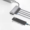 USB centrmezgls ACT AC6121 Type-A 5000 Mbit/s Aluminium
